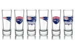 New England Patriots Officially Licensed Nfl Shot Glasses (set 6) Shooters. Fixed Price $32.99.