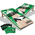 Cornhole Boards North Dakota Fighting Hawks 2X4 Pro Uv Printed Set. Fixed Price $343.78.