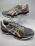 Asics Mens Gel Nimbus 13 Size 11.5 T142N Lightning/white/fire Pre Owned Cleaned. Fixed Price $109.99.