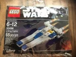 Disney Lego 30496 Star Wars Mini U-wing Fighter Polybag 55 Piece Building Toy. Fixed Price $42.00.