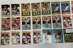 (22) Joe Montana Topps Cards 1982-94. Fixed Price $23.78.