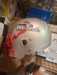American Indoor Football Association Ny/ Nj Revolution Game Used Helmet. Fixed Price $200.00.