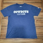 Nike Kids Blue Unisex Tee "cowboys Football" - Size Junior Large. Fixed Price $16.00.