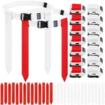 Football Belts Set 14 Players Adjustable Flags Kids Adults Youth Sports. Fixed Price $46.63.