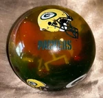 Green Bay Packers Vintage Duck House Acrylic Water Globe Paperweight. Fixed Price $19.99.