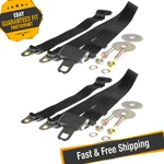 Crown BELT1B Set Of 2 Rear Left/right Seat Belts For 1987-1995 Jeep Wrangler Yj. Fixed Price $71.24.