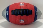 Nerf - Nfl Logo Pro Grip Foam Football 2004 Red / Silver Blue (rare). Fixed Price $29.99.