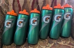 6 New Genuine Gatorade 32OZ Sideline Squeeze Sport Workout Fitness Water Bottle. Fixed Price $28.50.
