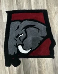 Custom Alabama Roll Tide Rug. Fixed Price $85.00.