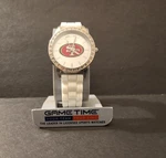 Game Time Women's San Francisco 49ERS Sports Watch White Band. Fixed Price $35.00.