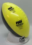 Vintage Poof Foam Orange And Purple Football 9-1/4" Inch Sealed With Tee Htf. Fixed Price $24.49.