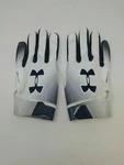 New Under Armour Men's Navy/white Spotlight Wr Football Gloves. Fixed Price $24.99.