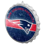 New England Patriots Nfl 13.5" Distressed Bottle Cap Wall Metal Sign Foco Nip. Fixed Price $17.95.