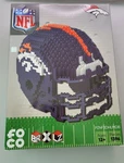 New Brxlz Nfl Denver Broncos 3D Team Helmet Foco 1396 Pcs Forever Collectibles. Fixed Price $38.99.