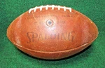 Vintage Spalding J5V Intercollegiate Game Leather Football Usa. Fixed Price $45.00.