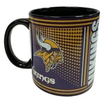 Minnesota Vikings 18 Oz Coffee Cup Black Ceramic Mug Hero Style Nfl Merch. Fixed Price $9.48.