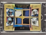2005 Upper Deck Exquisite Quad Patch Barry Sanders Tony Dorsett Jones /10. Fixed Price $499.99.