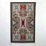 Handwoven Wool Navajo Rug Native American Style 5X7 Southwest Storm Pattern. Fixed Price $627.00.