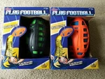 Lot Of 2 Goliath Sports E-z Grip Flag Football Green & Black, Orange Blue. Fixed Price $24.99.