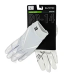 Elitetek RG-14 Youth Large Football Gloves White With Super Grip Sticky. Fixed Price $12.09.