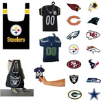 New Nfl Pick Your Team Jersey Style Reusable Shopping Grocery Bag Tote Carrier. Fixed Price $16.04.