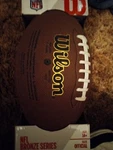 Wilson Football Nfl Bronze Series Size Official Age 14+. Fixed Price $17.50.