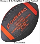 Champro Weighted Football 2 Pound Training Intermediate Size New. Fixed Price $19.99.