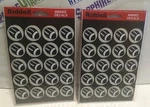 Riddell Award Decals 20 Football Self Adhesive X Packages Brand New!. Fixed Price $18.95.