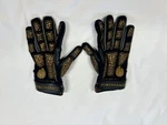 Powerhandz Weighted Anti-grip Basketball Training Gloves Size Small Black Gold. Fixed Price $45.00.
