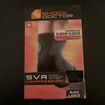 Shock Doctor Compression Elbow Sleeve Black Large. Fixed Price $10.90.