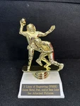 5 Tall Football Double Action Figure. (please See Photos). Fixed Price $15.00.