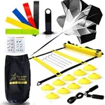 Big Pro Sports Speed & Agility Training Set Includes Ladder, 10 Cones. Fixed Price $65.00.