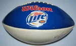 Wilson Miller Lite Glossy Leather Football W/unknown Signature-model F1537 HJW48. Fixed Price $25.00.
