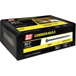 In. 11-1/2-GAUGE 6-PENNY Bright Steel Smooth Shank Common Nails Lb. Box. Fixed Price $9.58.