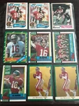Joe Montana Hof Hall Famer Lot 23 Cards 1982 - 1993 Topps. Fixed Price $76.99.