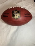 Authentic Wilson "the Duke" Official Nfl Leather Game Football *no Box*. Fixed Price $99.00.