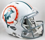 Miami Dolphins 1972 Throwback Riddell Speed Full Size Replica Football Helmet. Fixed Price $155.99.