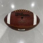 Vintage Wilson 1001 Authentic Ncaa Leather College Football Junior Size. Fixed Price $50.00.