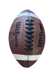 New Wilson Gst 1003 Ncaa Leather Football Broken Bladder. Fixed Price $49.99.