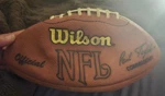 Wilson Nfl Official Football Signed Autographed Original. Fixed Price $23.50.