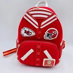 Loungefly Nfl Kansas City Chiefs Varsity Mini Backpack Red White 2024. Fixed Price $59.99.