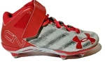 Ua Under Armour C1N (cam Newton) Football Cleats, Men's 13 Red Grey Silver Nwt. Fixed Price $20.97.