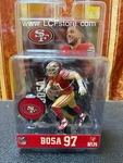 Nick Bosa (san Francisco 49ERS) Nfl 7 Posed Figure Mcfarlane. Fixed Price $54.99.