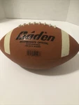 Baden Pop Warner Editon Age 12-14 Intermediate Official Leather Football. Fixed Price $33.70.