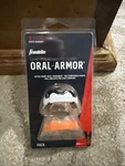 2 Pack Franklin Oral-armor Dual Color Mouth Guard Sports Orange & White New. Fixed Price $7.95.