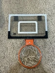 Sklz Pro Mini Hoop Wall-mounted Basketball Clear Backboard & Net. Fixed Price $15.99.