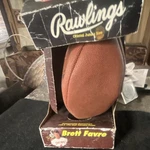 Rawlings Official Junior Size Football Brett Favre Brown. Fixed Price $14.99.