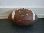 Wilson 1005 Authentic Full Size Nfhs/ncaa Leather Football (holds Air). Fixed Price $50.00.