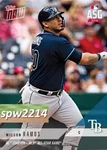 2018 Topps Now Wilson Ramos All Star (from American League Team Set) #AS-10. Fixed Price $6.99.