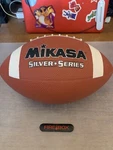 Mikasa 5000 Official Football - Silver Series. Fixed Price $10.00.